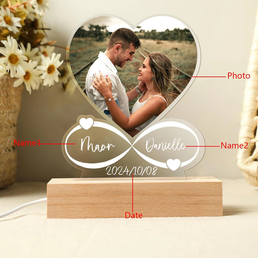 Quadro d"amore personalizzato  Valentino