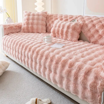 Copridivano universale in peluche